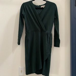 Ann Taylor Loft Green Dress